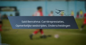 Saïd Benrahma: Carrièreprestaties, Opmerkelijke wedstrijden, Onderscheidingen